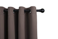 Gordijn - 150 x 250 cm - Ringen - Donker Taupe
