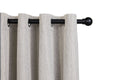 Luxe geweven gordijn - 150 x 260 cm - Ringen - Beige