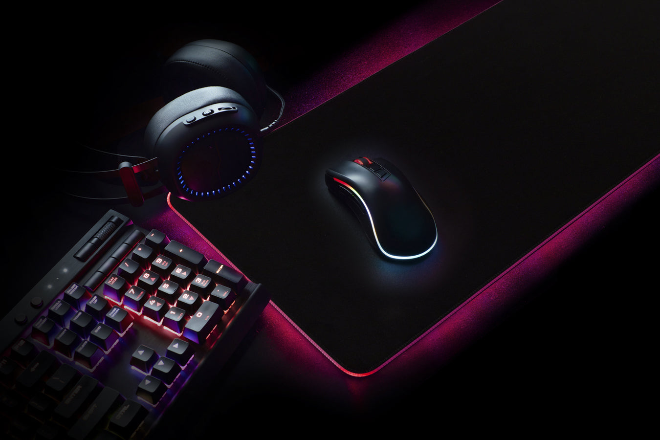 XXL Gaming Muismat met LED