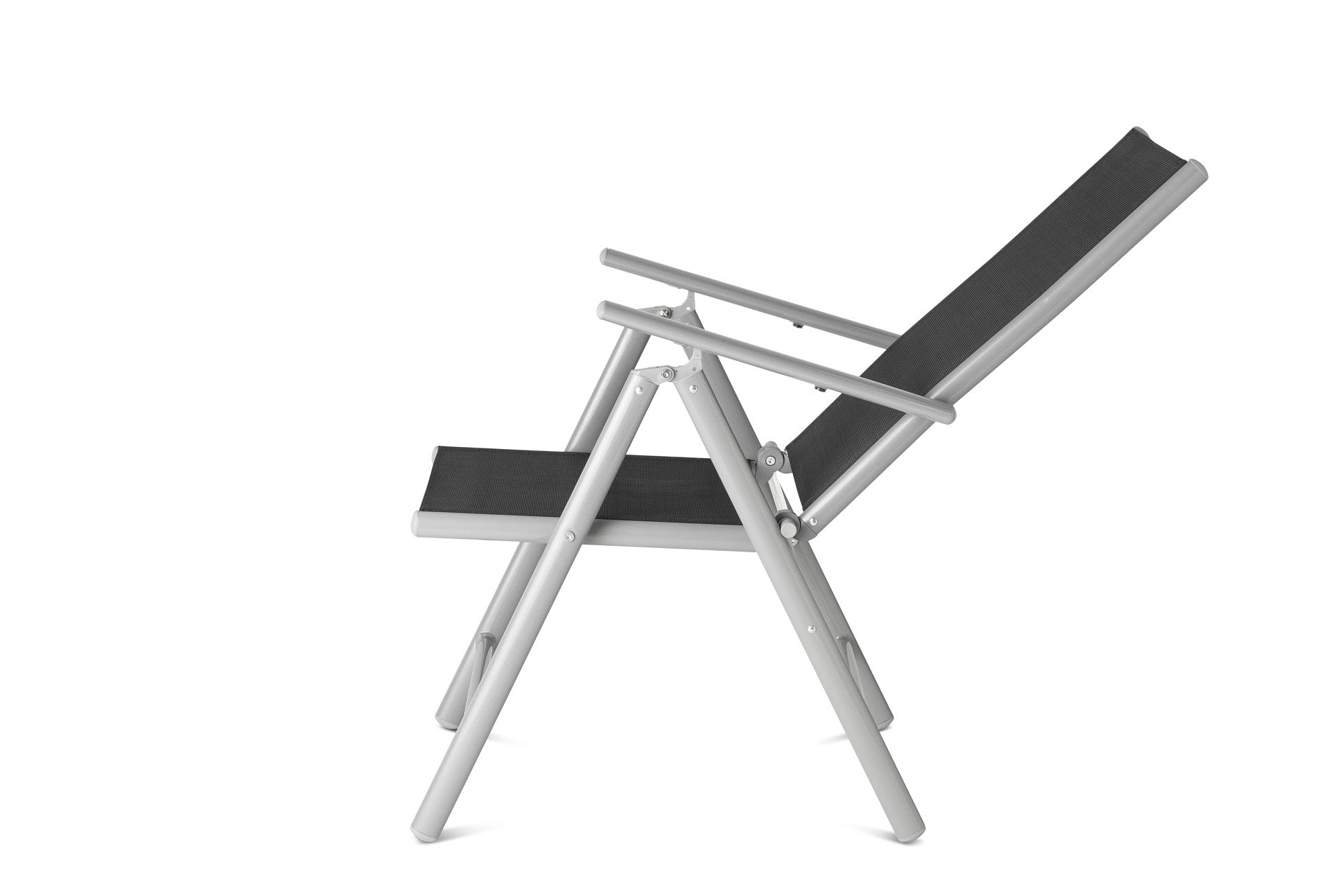 Aluminium Tuinstoel - Set/2 - Antraciet