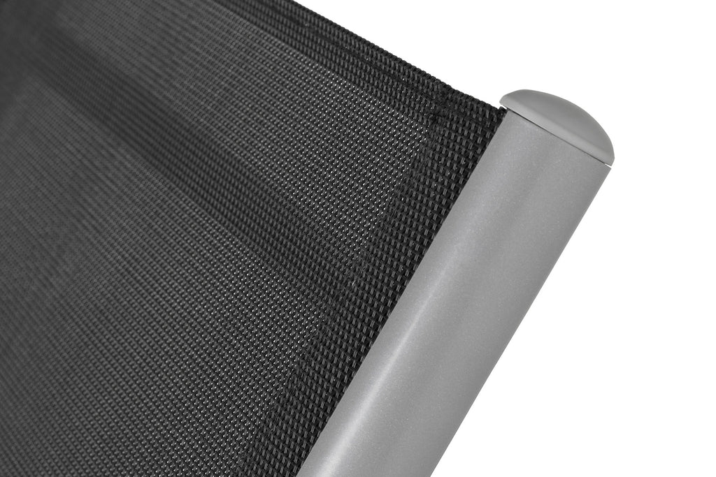 Aluminium Tuinstoel - Set/2 - Antraciet