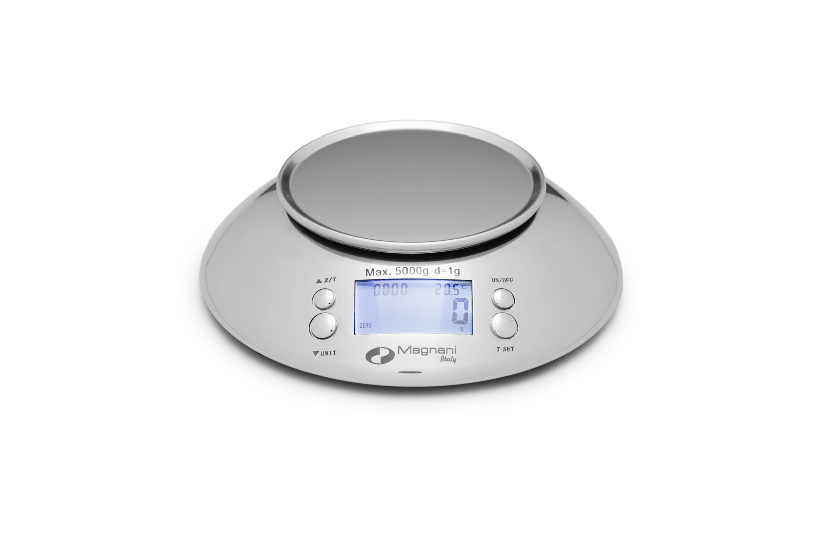 Keukenweegschaal RVS met kom