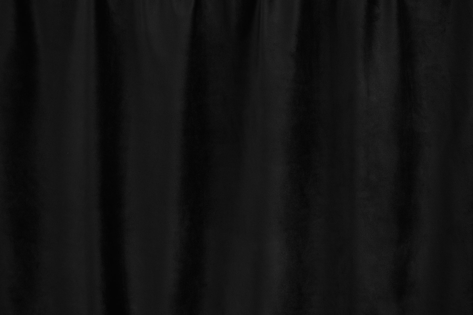 Velvet gordijn - 150 x 250 cm - Ringen - Black