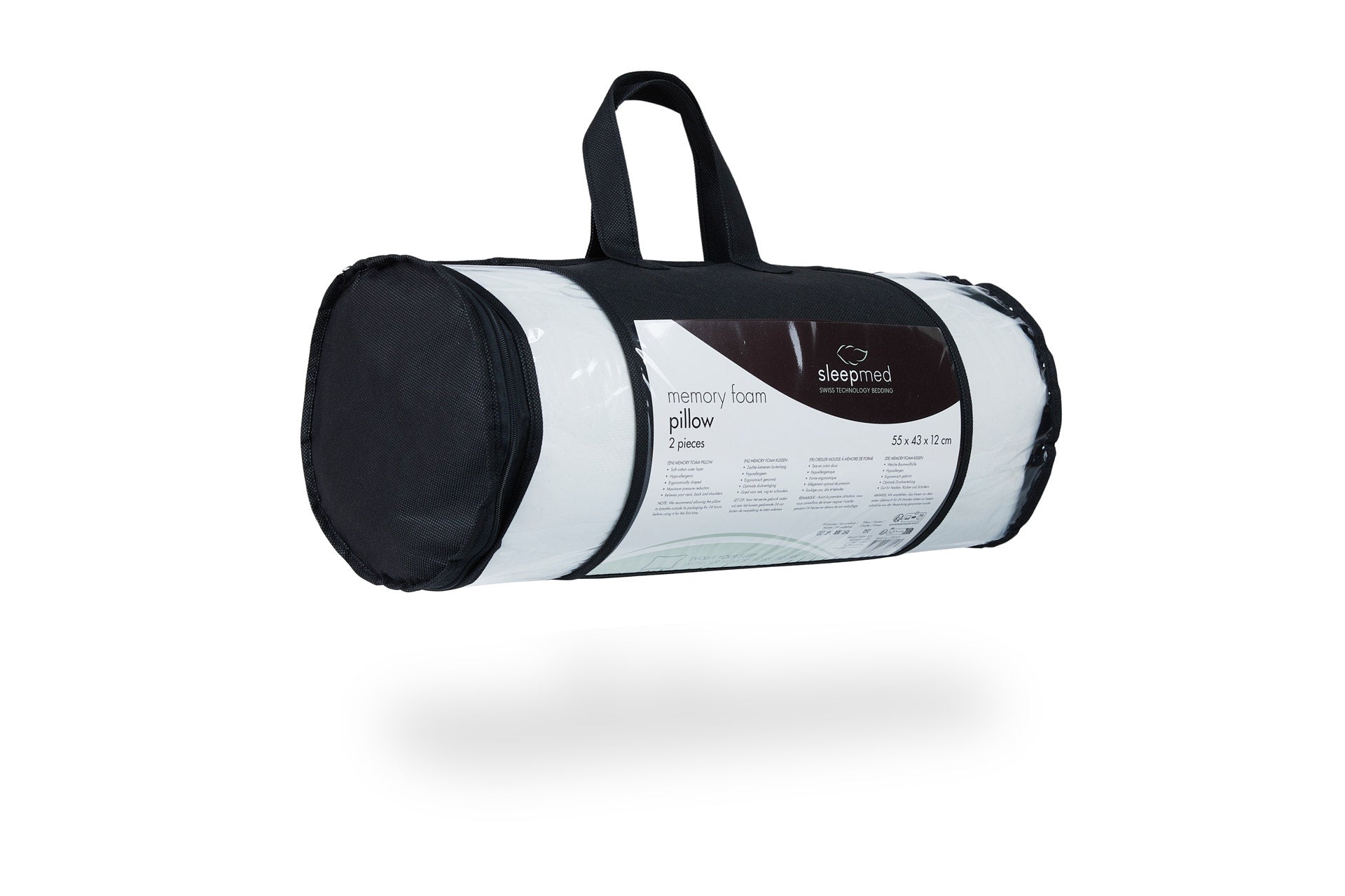 SleepMed Memory Foam Kussen - 2 stuks