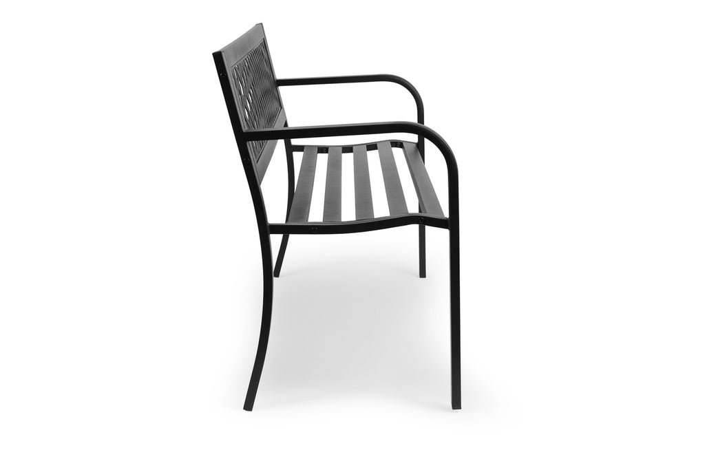 Stalen Tuinbank met hoes