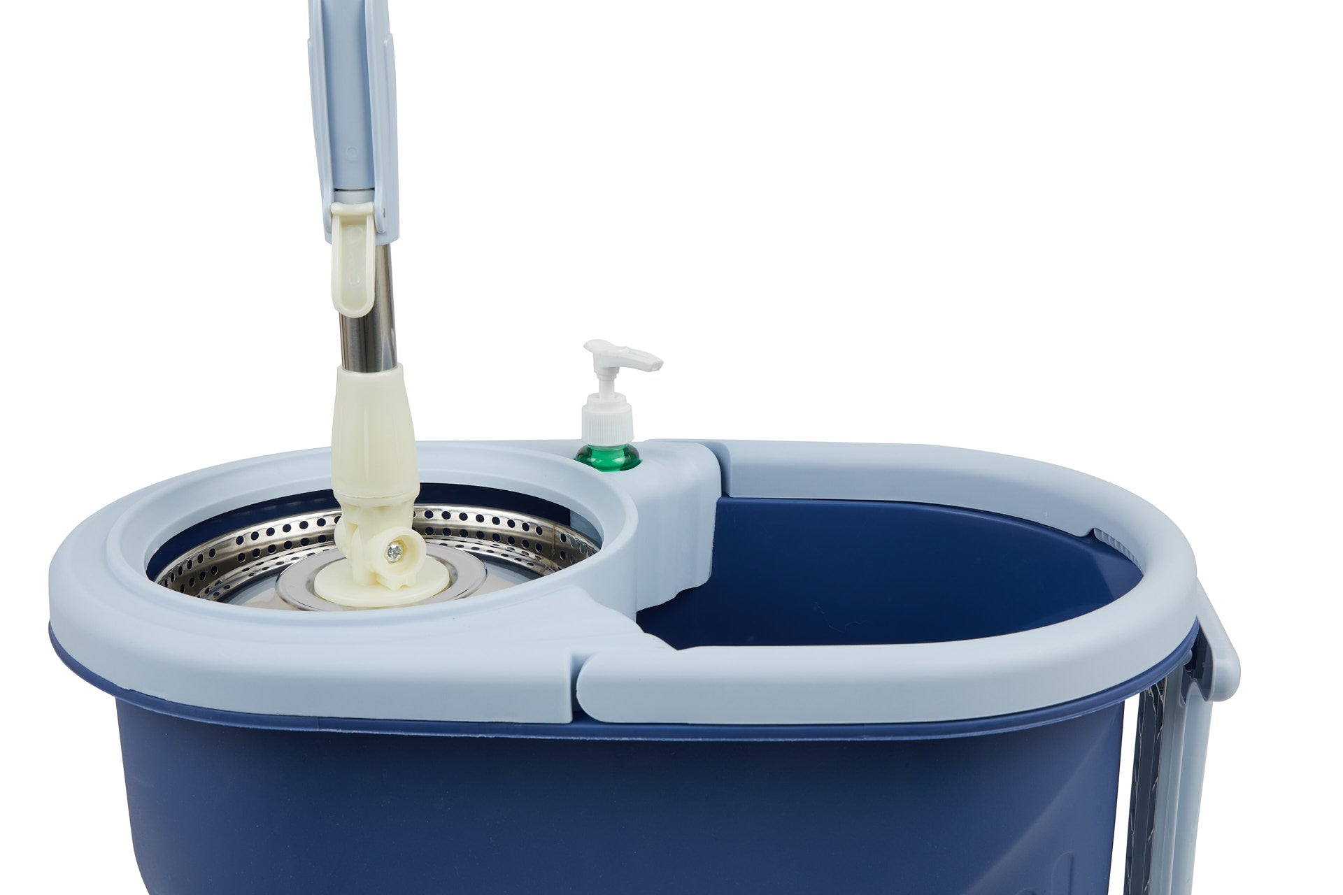 Spin mop met 4 moppen