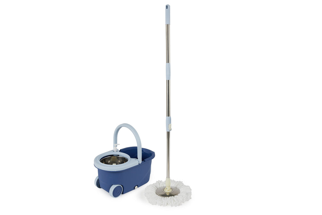 Spin mop met 4 moppen