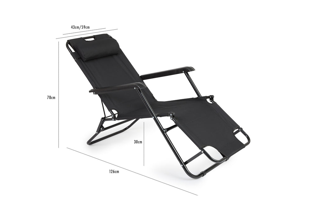 Ligbed stoel - Set/2