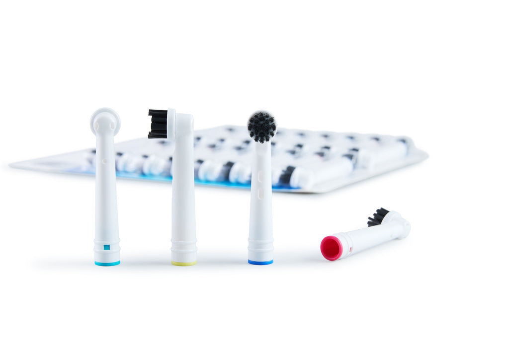 Opzetborstels OralB Charcoal - 32 stuks
