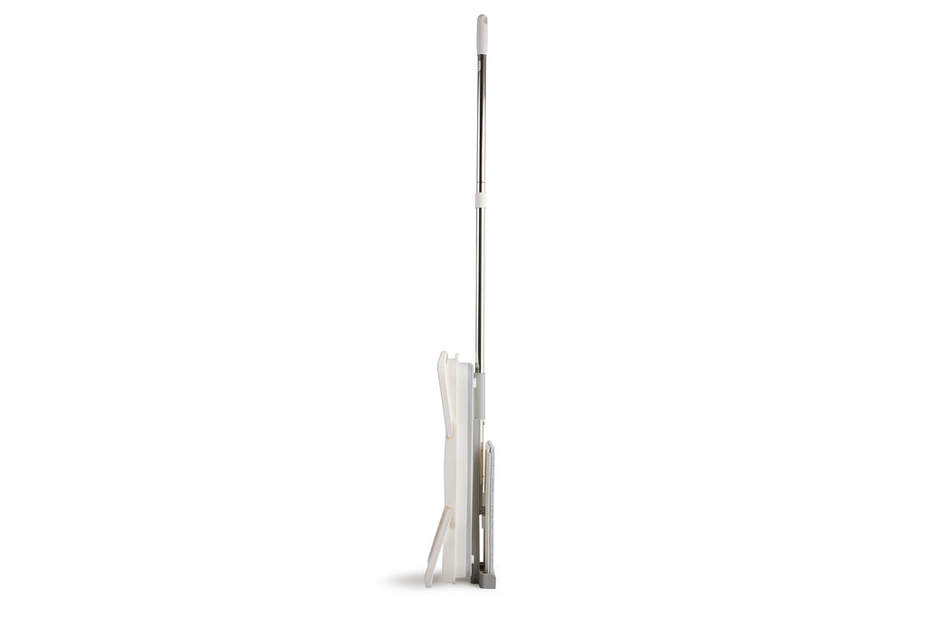 Zelfreinigende dweilset incl. opvouwbare emmer + 4 moppen