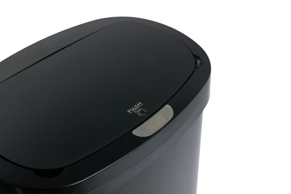 Prullenbak one touch 58L - zwart