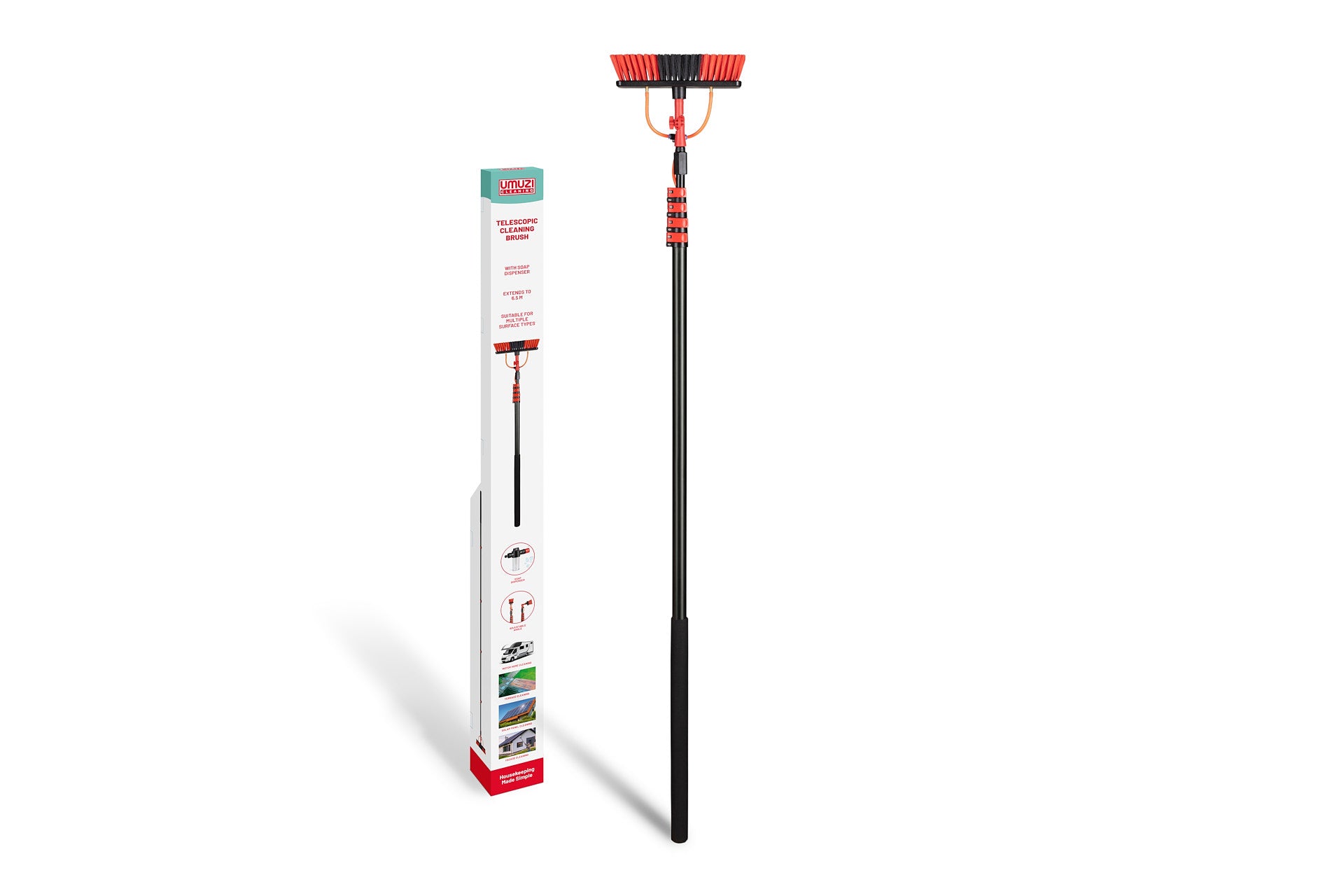 Telescopische Waterborstel - 6,5m