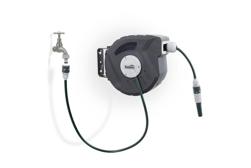 Tuinslang met haspel - 10m