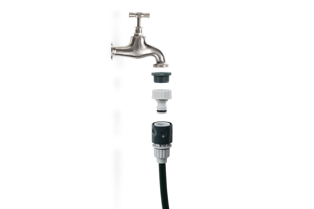 Tuinslang met haspel - 10m