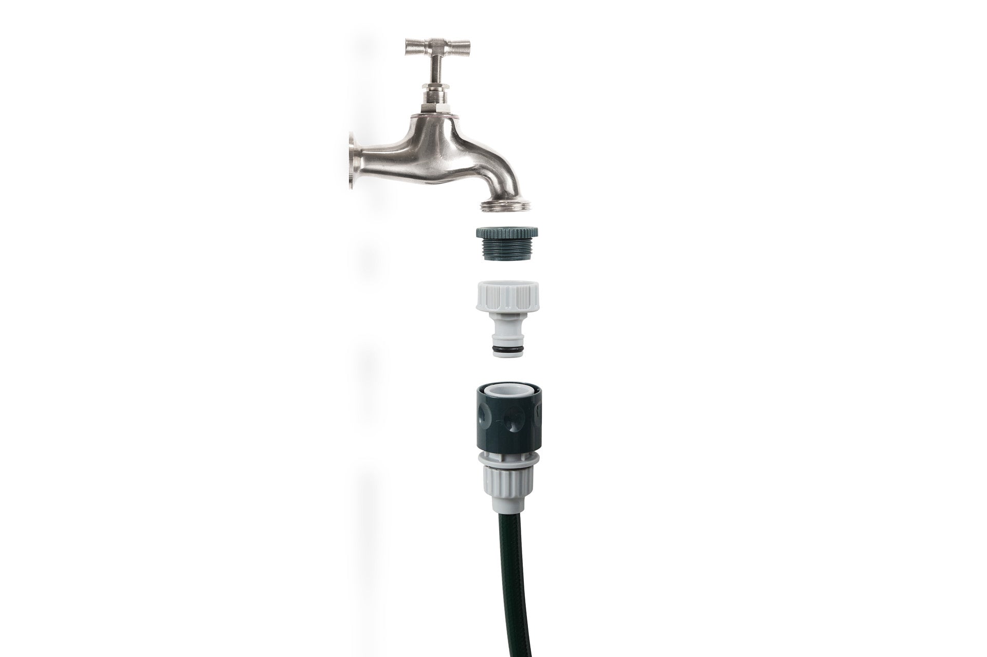 Tuinslang met haspel - 20m