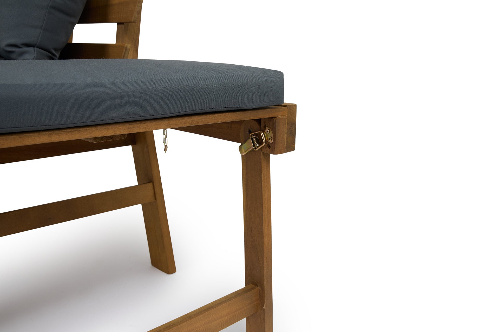 Houten Tuinbank met ligfunctie