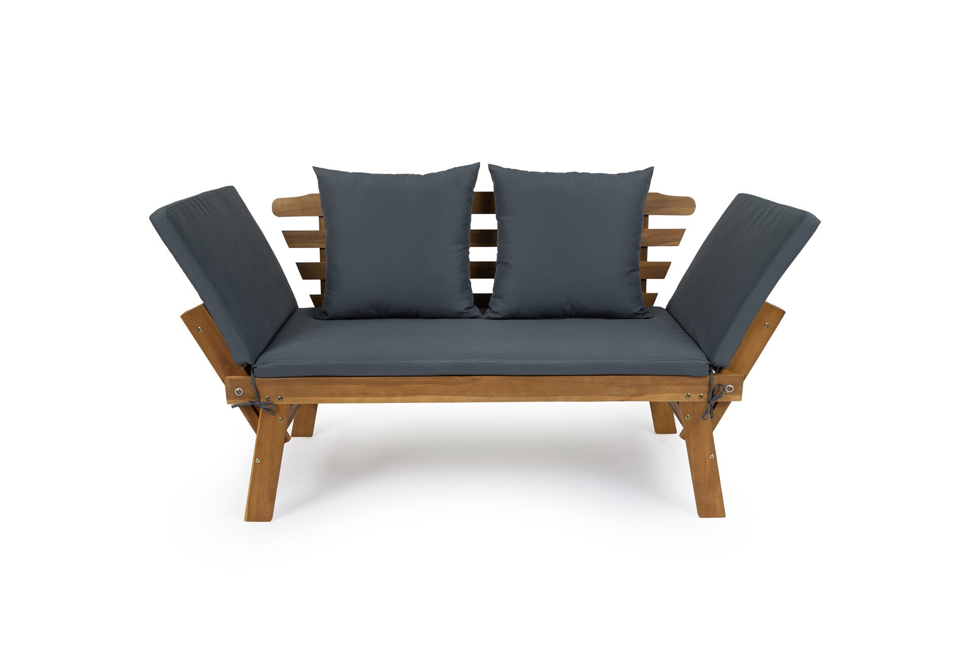 Houten Tuinbank met ligfunctie