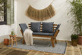 Houten Tuinbank met ligfunctie