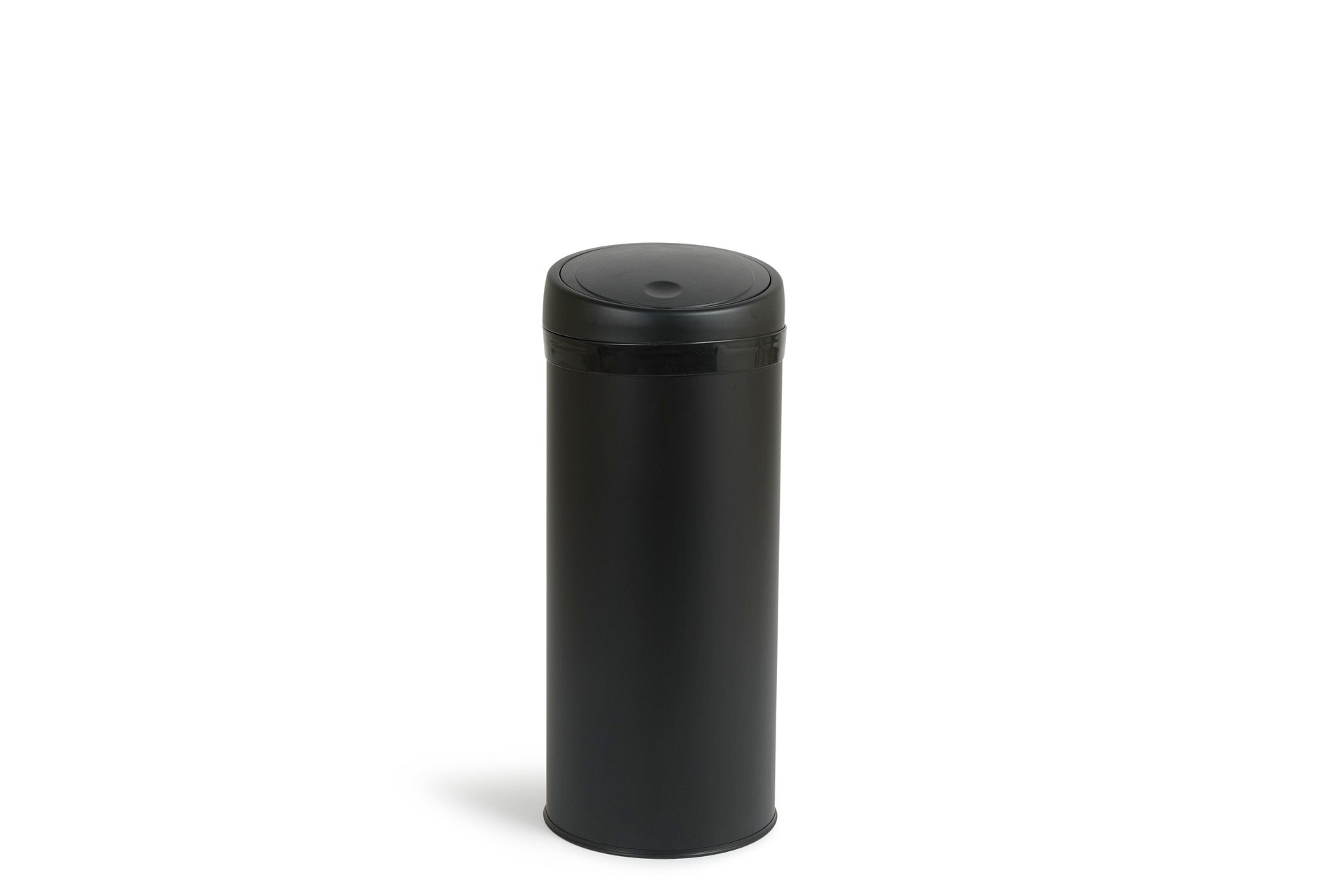 Prullenbak 50L rond - Mat Zwart