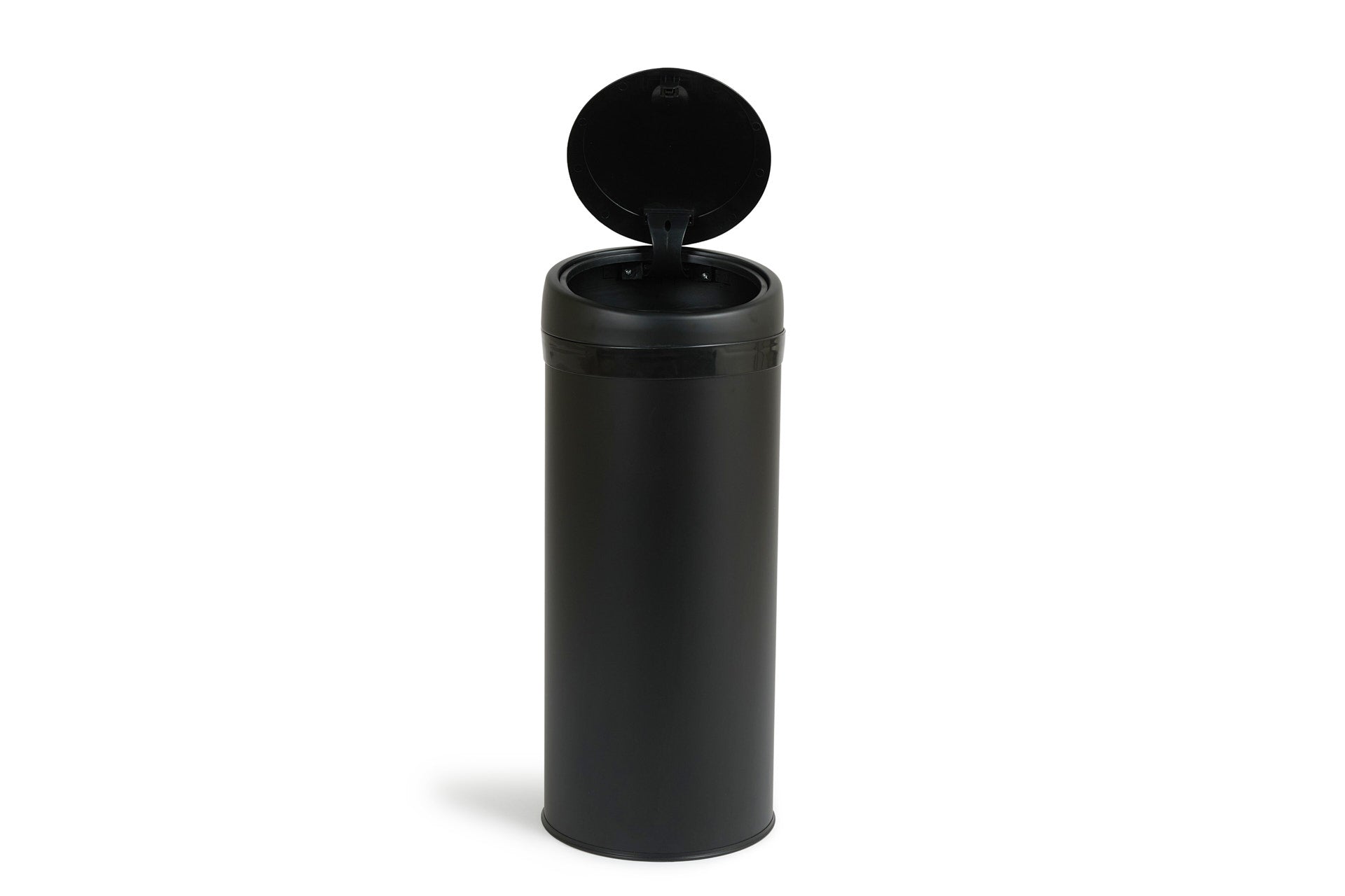 Prullenbak 50L rond - Mat Zwart