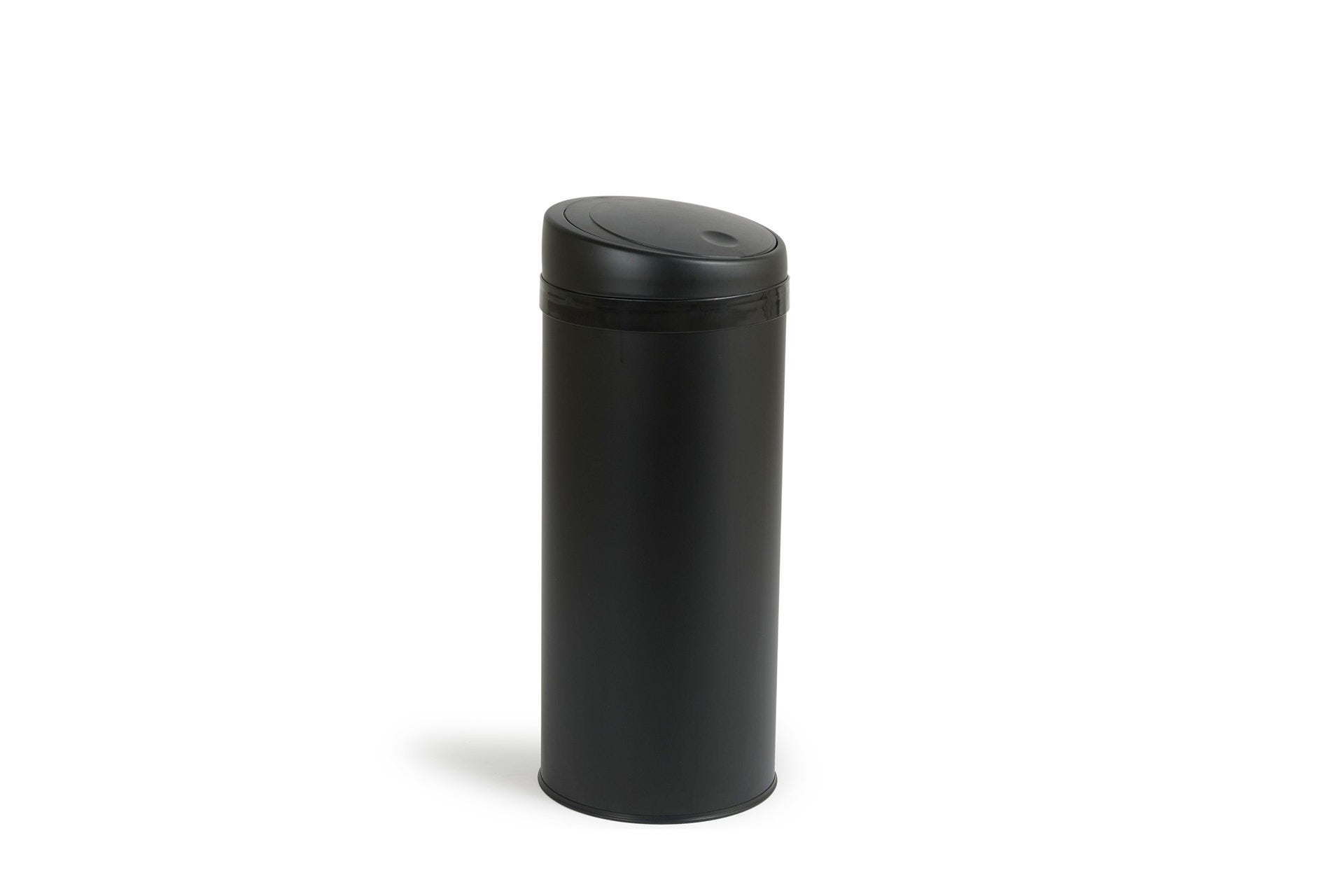 Prullenbak 50L rond - Mat Zwart
