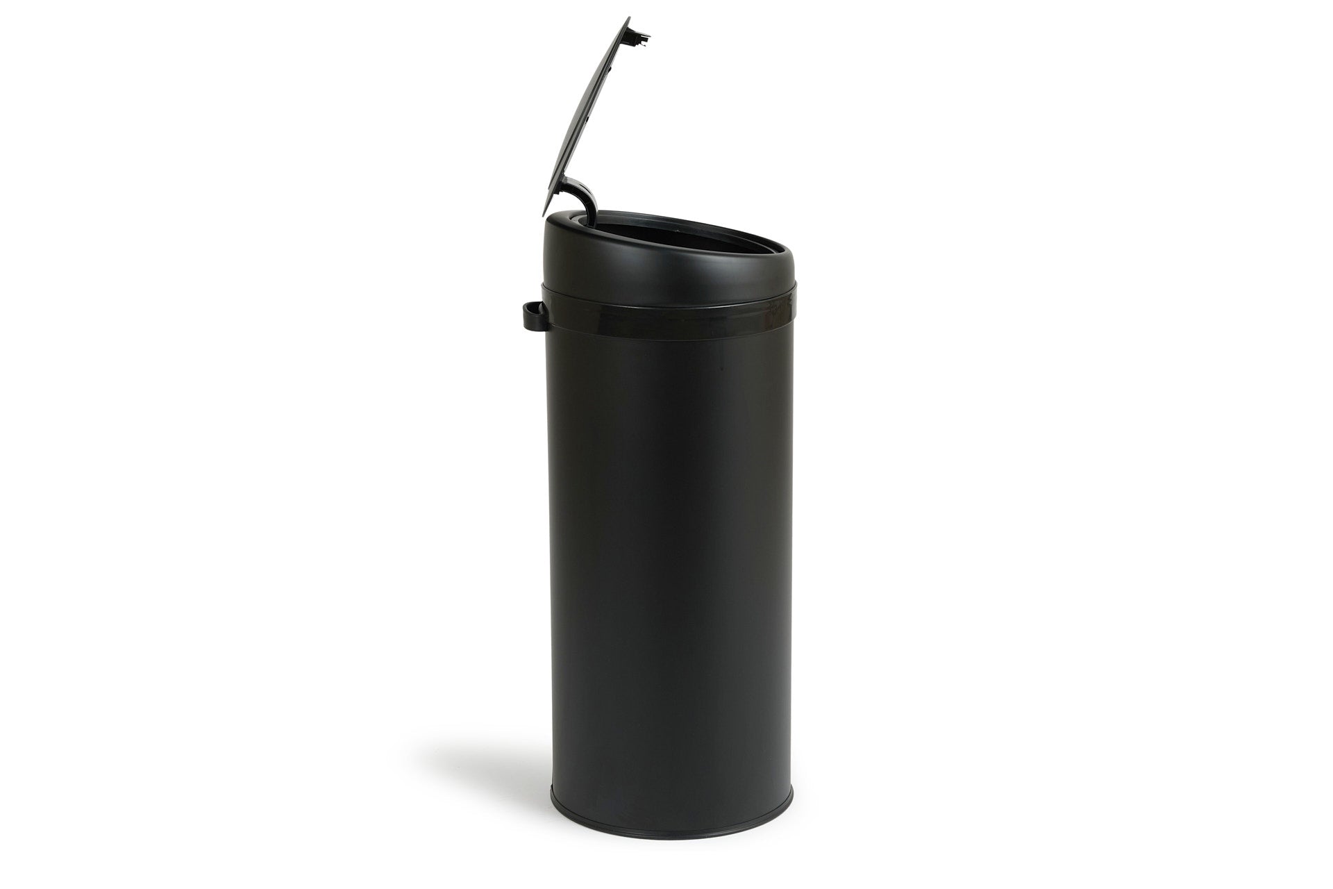 Prullenbak 50L rond - Mat Zwart