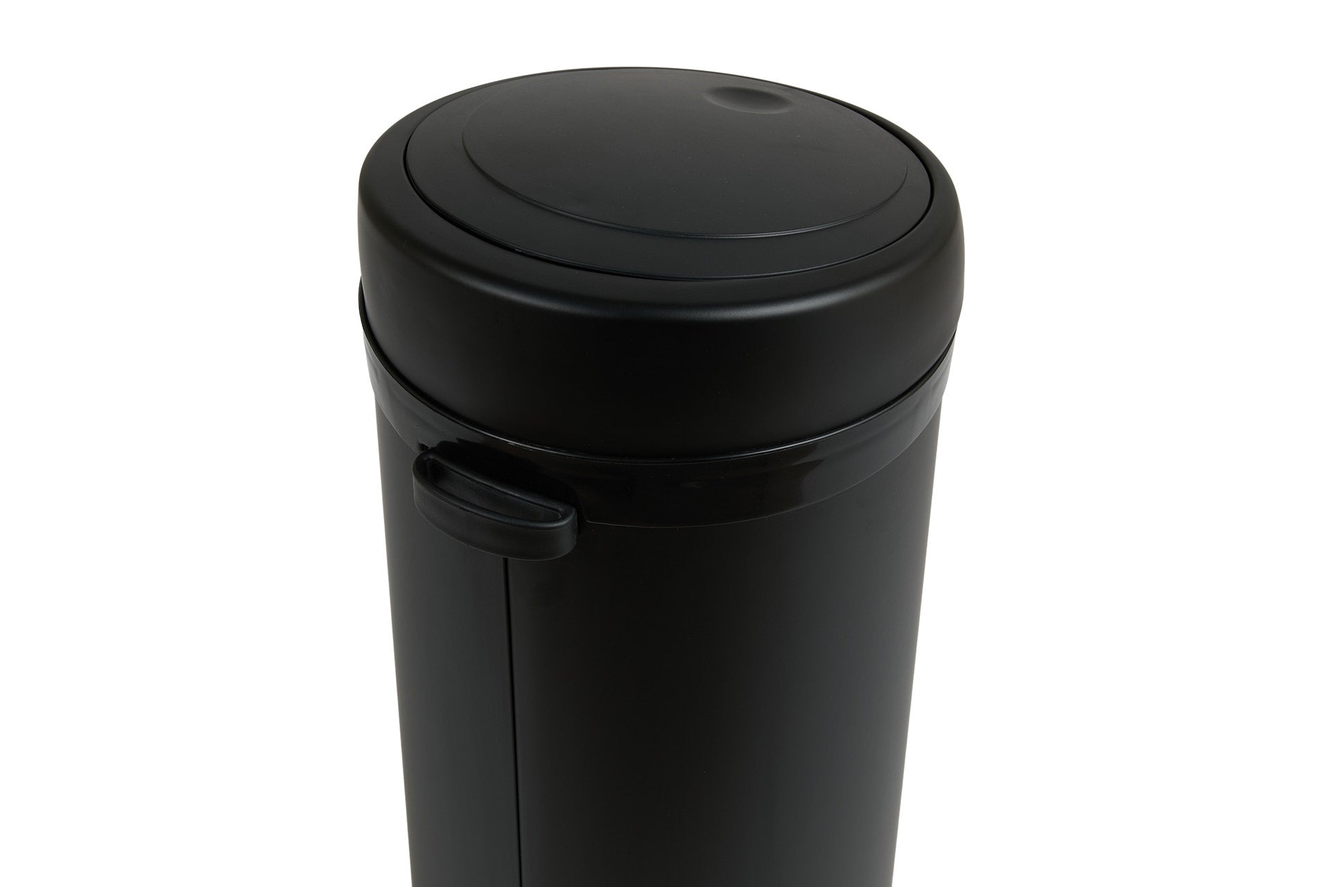 Prullenbak 50L rond - Mat Zwart