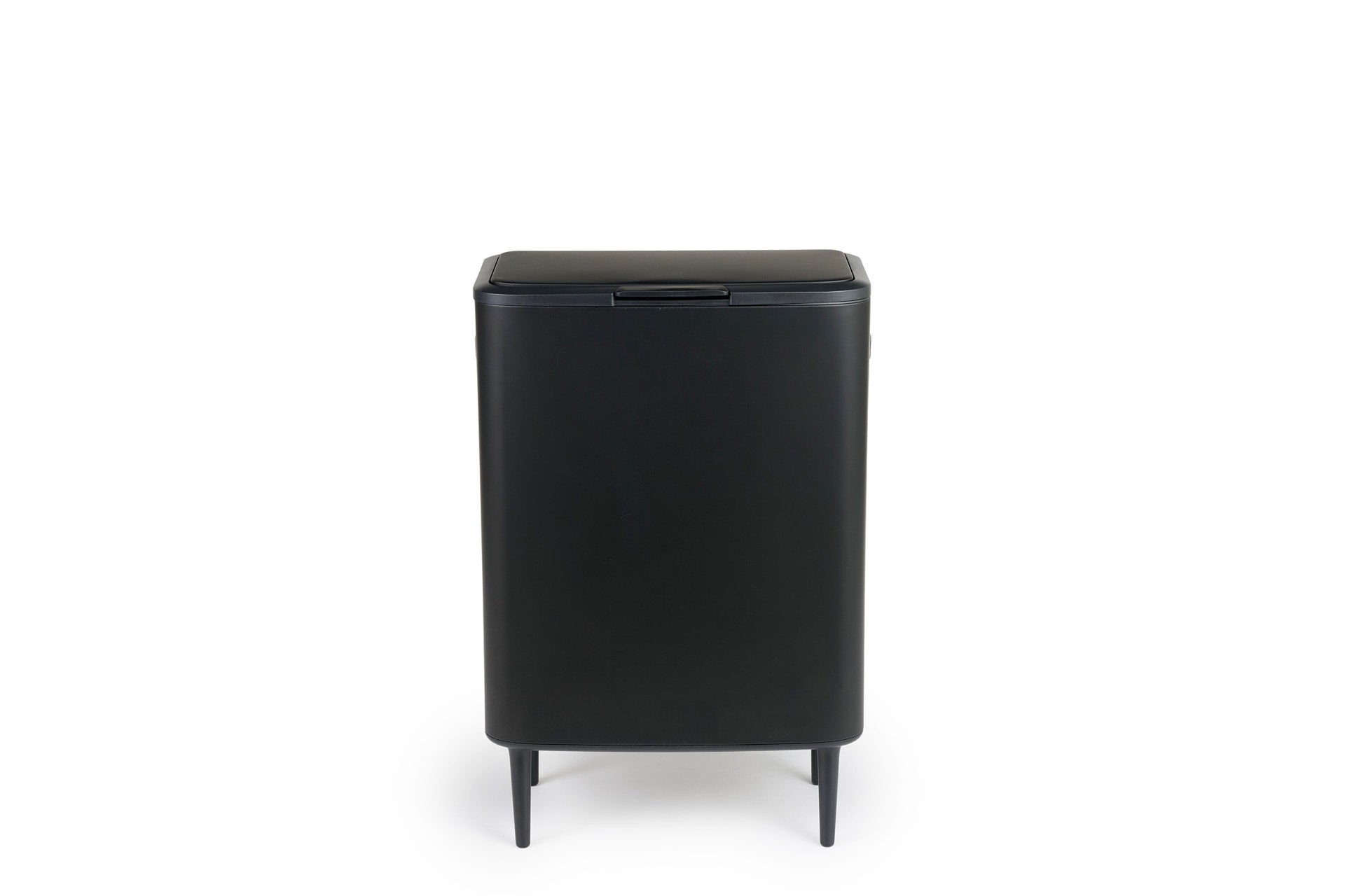 Prullenbak push bin 60L - mat zwart