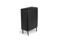 Prullenbak push bin 60L - mat zwart
