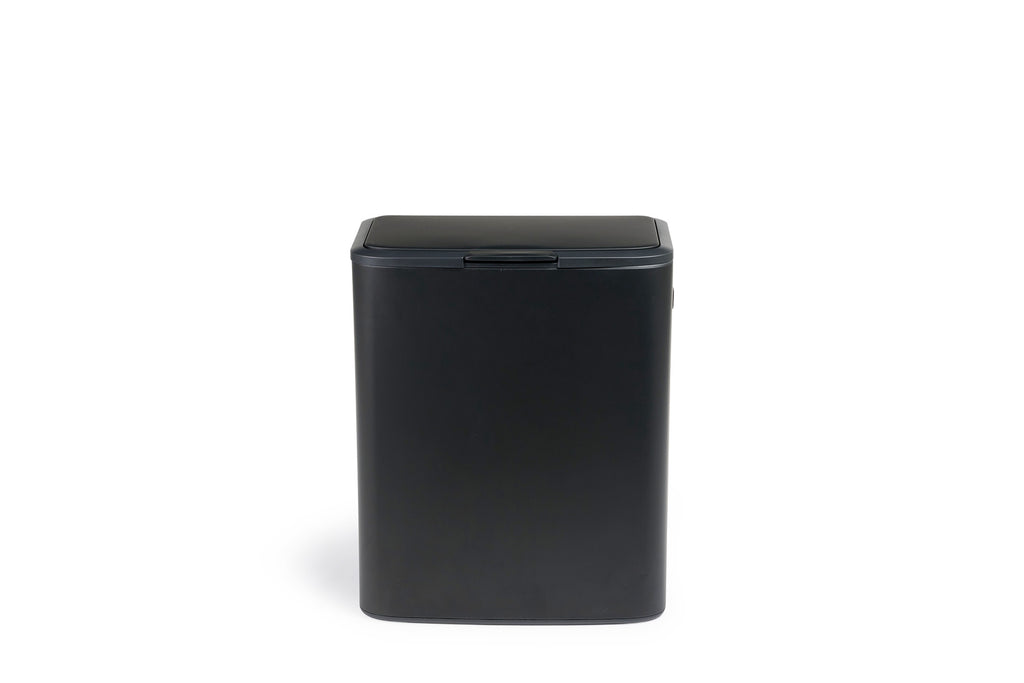 Prullenbak push bin 60L - mat zwart