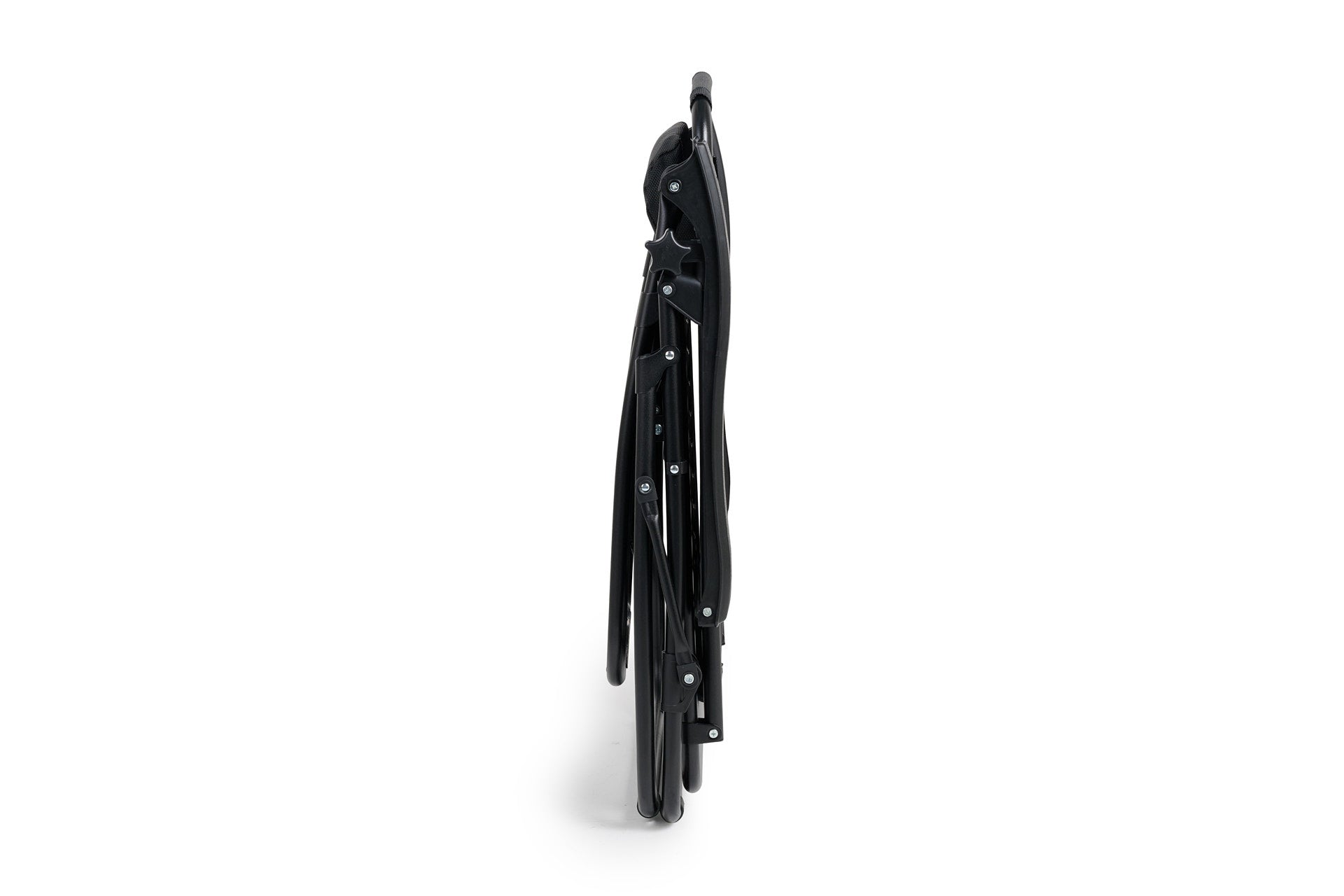 Premium ligstoel antraciet met kussen - 2 pck