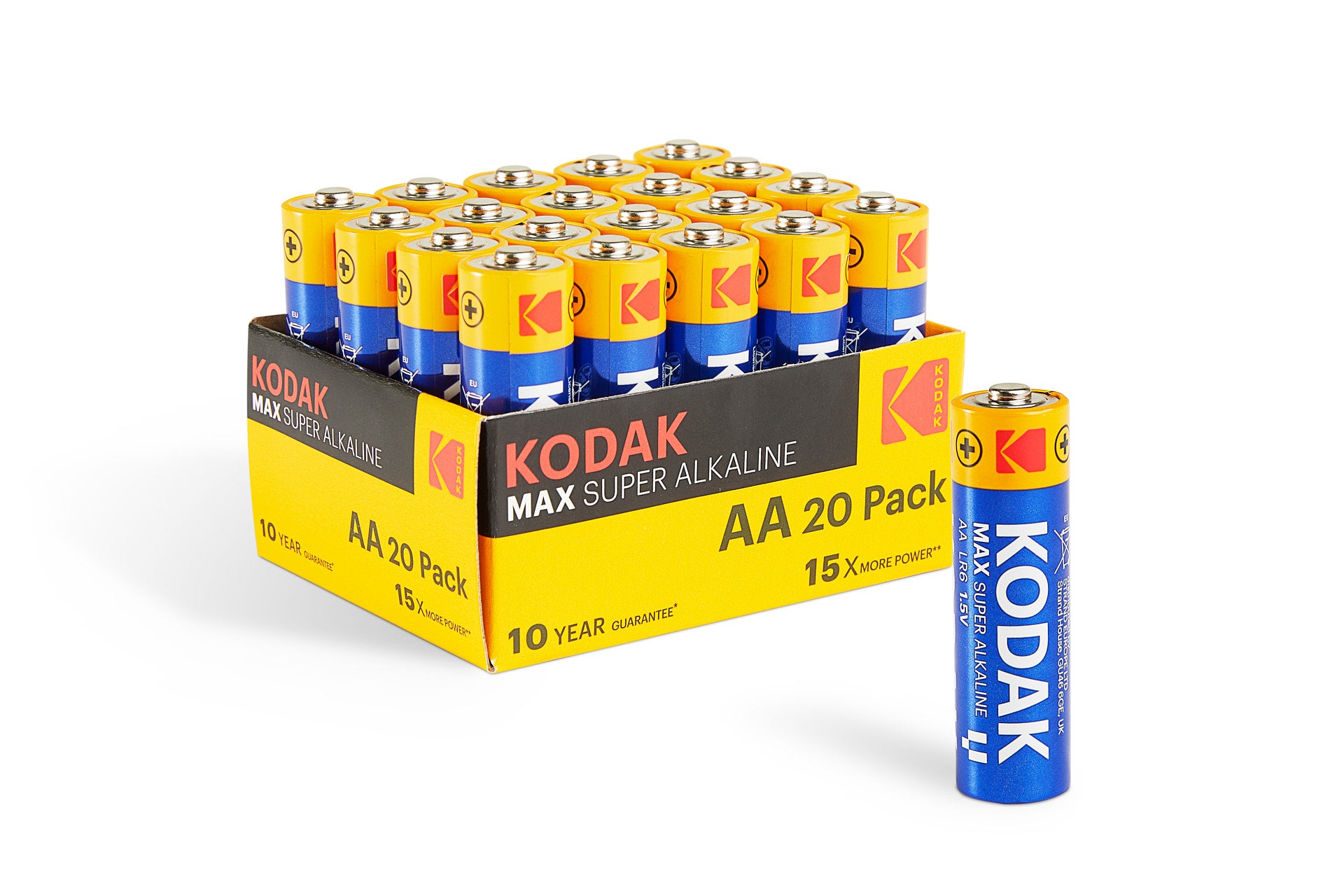 Kodak MAX Alkaline Batterijen - AA 20pack