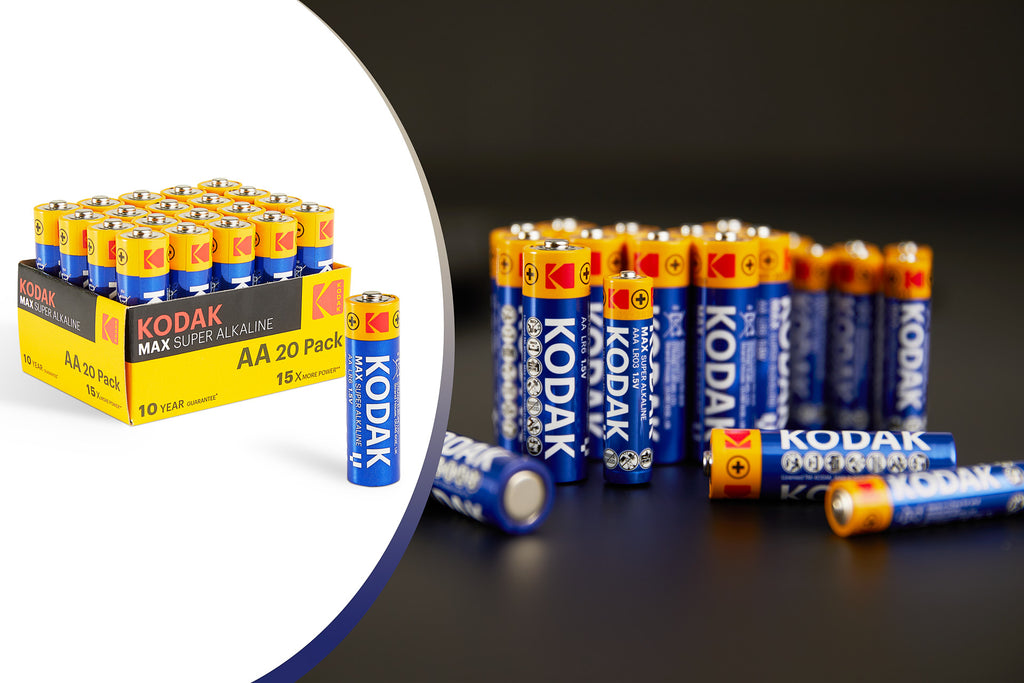 Kodak MAX Alkaline Batterijen - AA 20pack