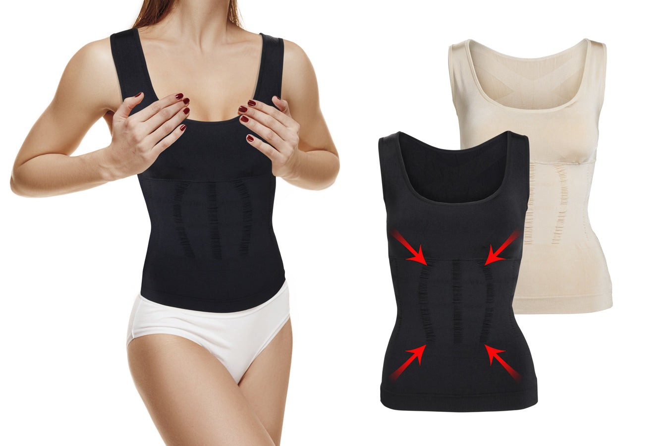 Slim shirt vrouwen zwart L