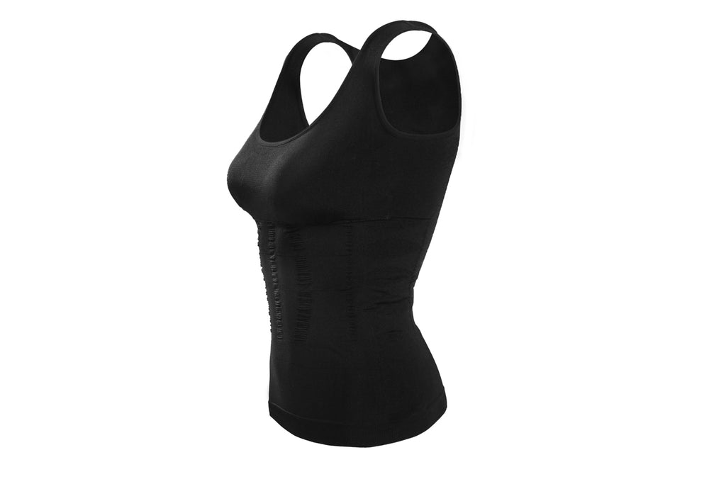 Slim shirt vrouwen zwart L